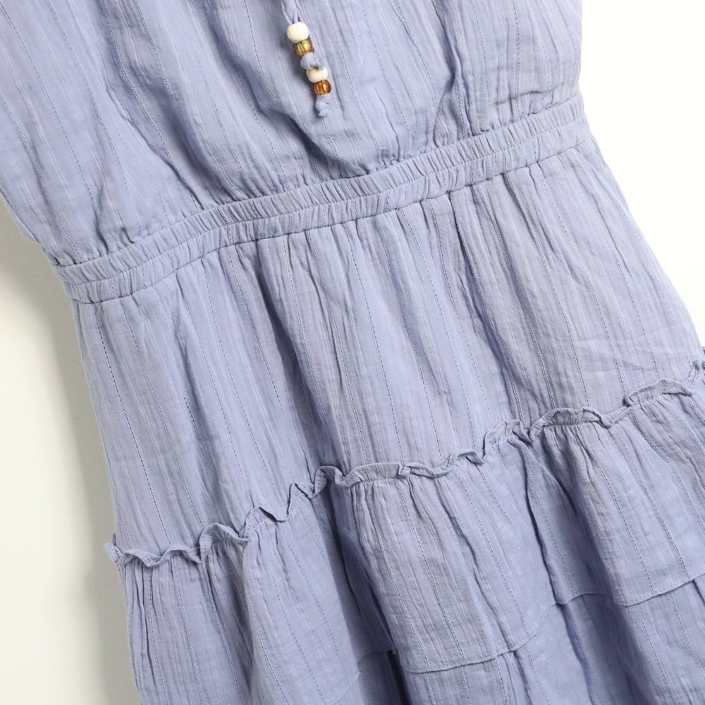 NWT Heartloom Revolve Rianne Dress in Pond light blue romantic tiered short S - Picture 9 of 14